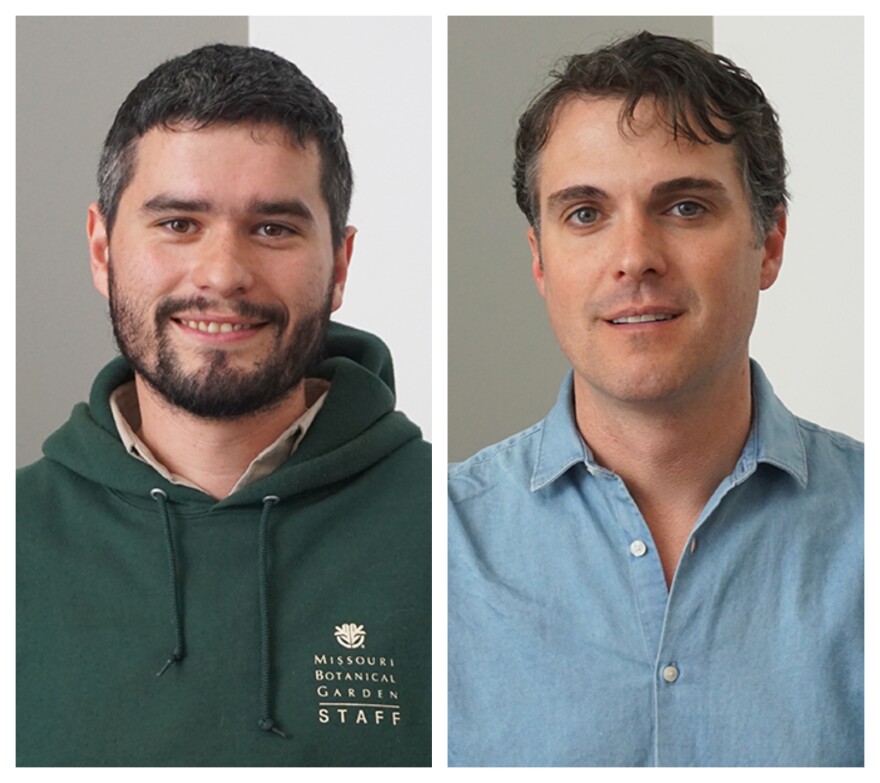 Aaron Lynn-Vogel (at left) and Quinn Long joined Tuesday's talk show to discuss this year's World Wildlife Day.