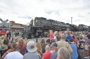 Union Pacific locomotive 4014, seen at center, generated an estimated $16 million to $17 million economic impact throughout Northeast Pennsylvania during its two-week visit to Steamtown National Historic Site,The Greater Scranton Chamber of Commerce said Tuesday. The park saw over 111,000 visitors between June 15 and the morning of July 1, Steamtown officials said.