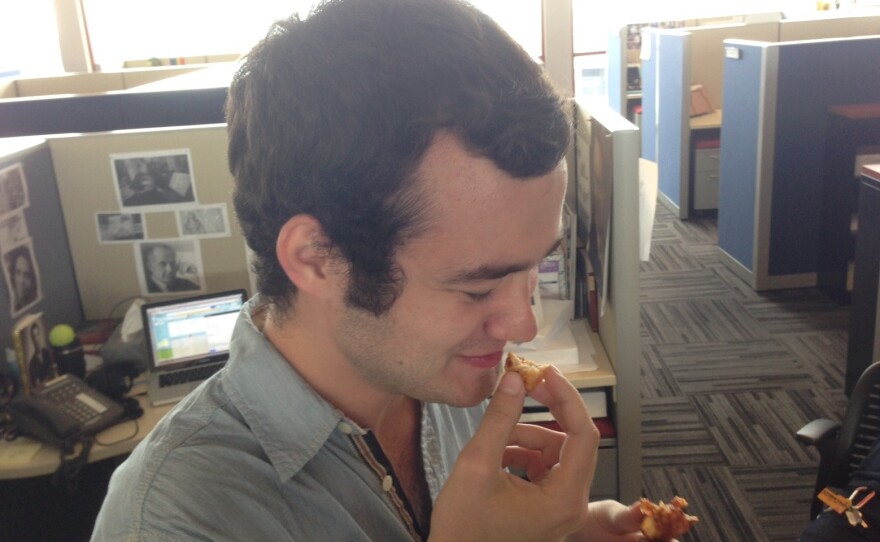 NPR Fact: Unpaid interns get double their salary for participating in Sandwich Monday.