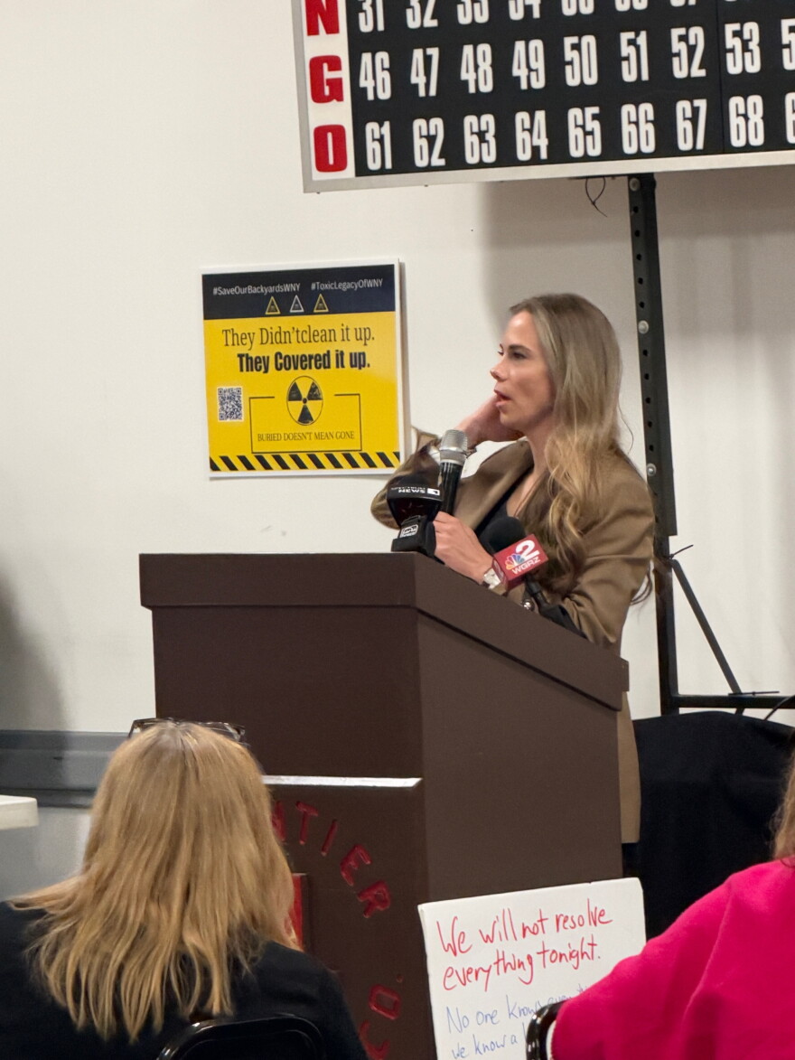 Jackie Medcalf, keynote speaker at Save Our Backyards community meeting