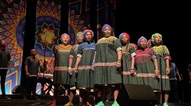 The Soweto Gospel Choir performed in Santa Barbara to hundreds of school-children