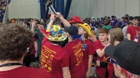 FIRST Team 4272 Maverick Robotics, won the championship title at the FIRST Robotics Competition in Houston.