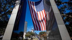 View of the Capitol Complex from the Florida Vietnam Veterans Memorial, across from the Historic Capitol in Tallahassee, Florida, on Dec. 14, 2020. DANIEL A. VARELA dvarela@miamiherald.com