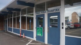 The outside of Chiloquin Elementary School, which is part of the Klamath County School District in southern Oregon, is pictured.