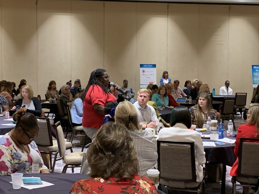 People from around Indiana attended the Health Equity Summit.