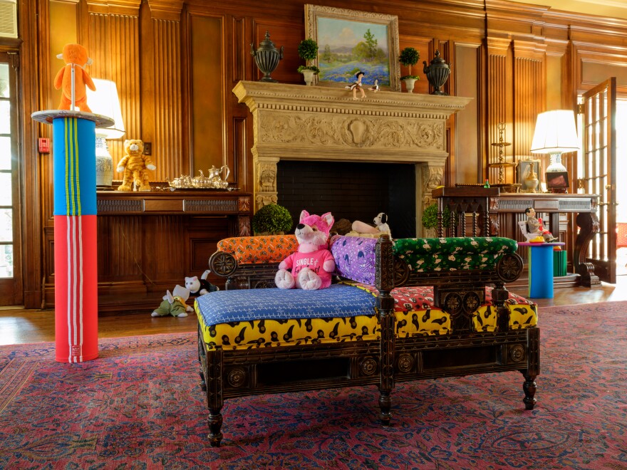 A display in the Aldridge House Museum.