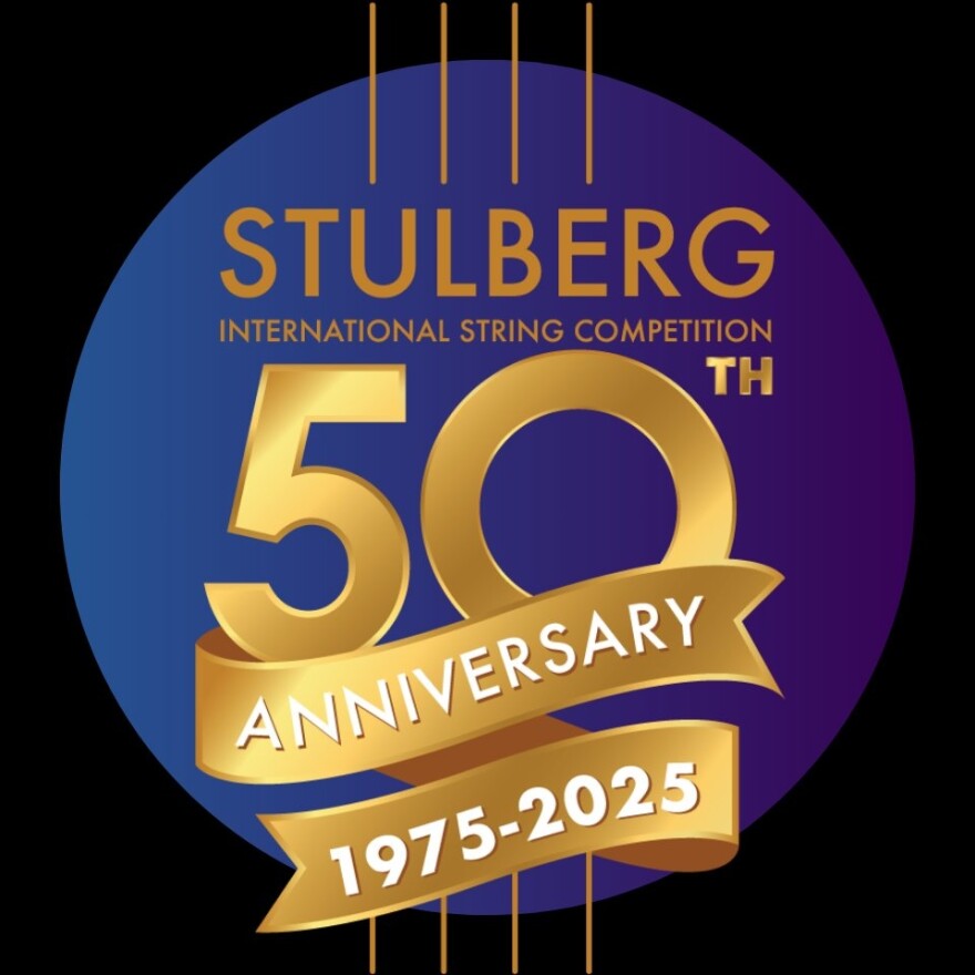 Artwork for 50th anniversary Stulberg Competition logo