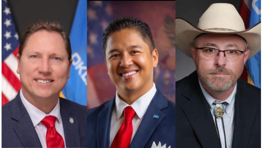 From left to right: Brian Hill, Victor Flores and Justin Humphrey.