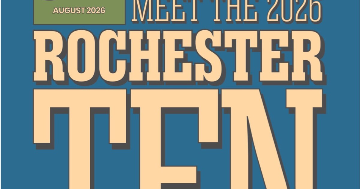 CITY Magazine's 2026 'Rochester Ten'