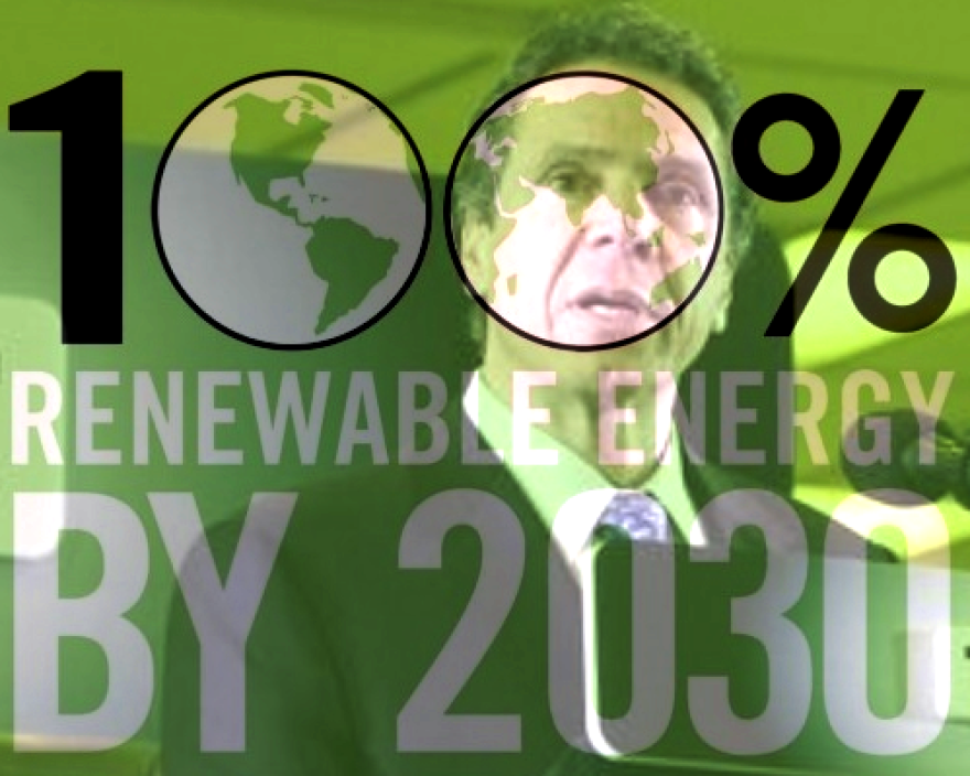 New York is taking steps to accomplish Gov. Andrew Cuomo's goal of generating half of the state's electricity from renewable sources by 2030.