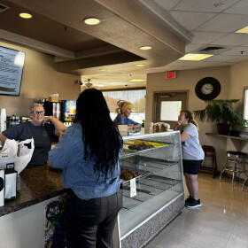 Goldsboro Bakery, 8:15 AM. Last Thursday before their closing on Saturday.