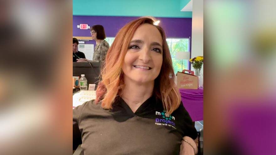 Natalie Barnhard-Castrogiovanni at the Motion Project in Cheektowaga, New York in September 2025.