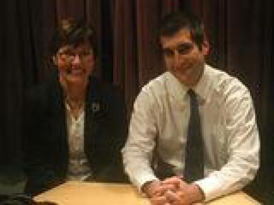 Jeanne Woodford and David Onek