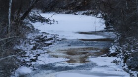 Coldwater Creek on Tuesday, Jan. 16, 2024 in Black Jack. The community requested the Environmental Protection Agency to conduct Technical Assistance Needs Assessment (TANA) and Technical Assistance Services for Communities (TASC) for Cold Water Creek and the St. Louis airport.