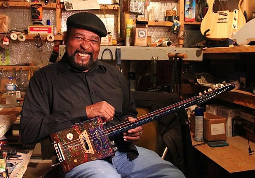 Clarksdale, Mississippi-based blues musician James "Super Chikan" Johnson