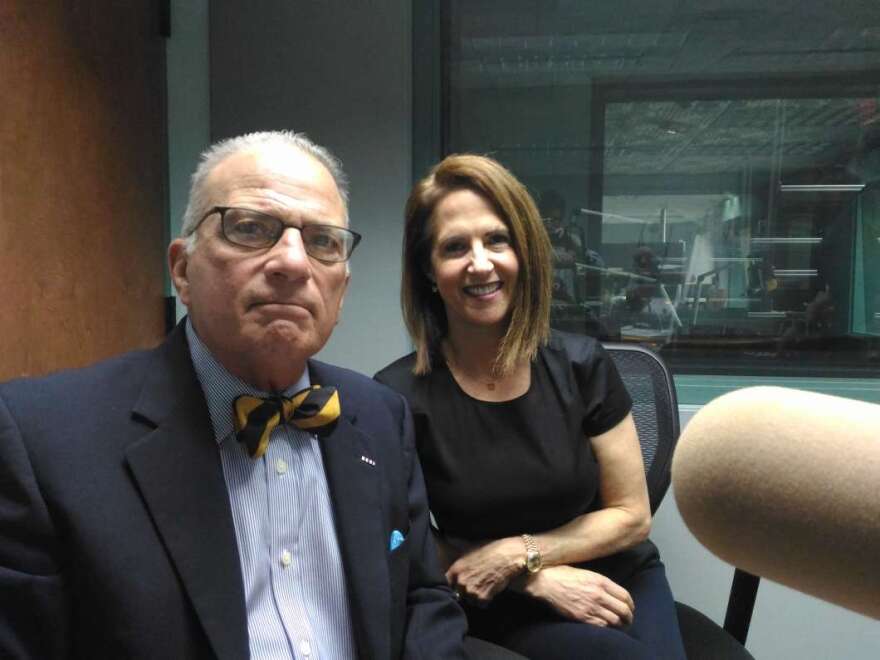 Hal Kushner and Lynn Novick. Photo: Matthew Peddie, WMFE