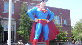 Superman statue in Metropolis, Ill.