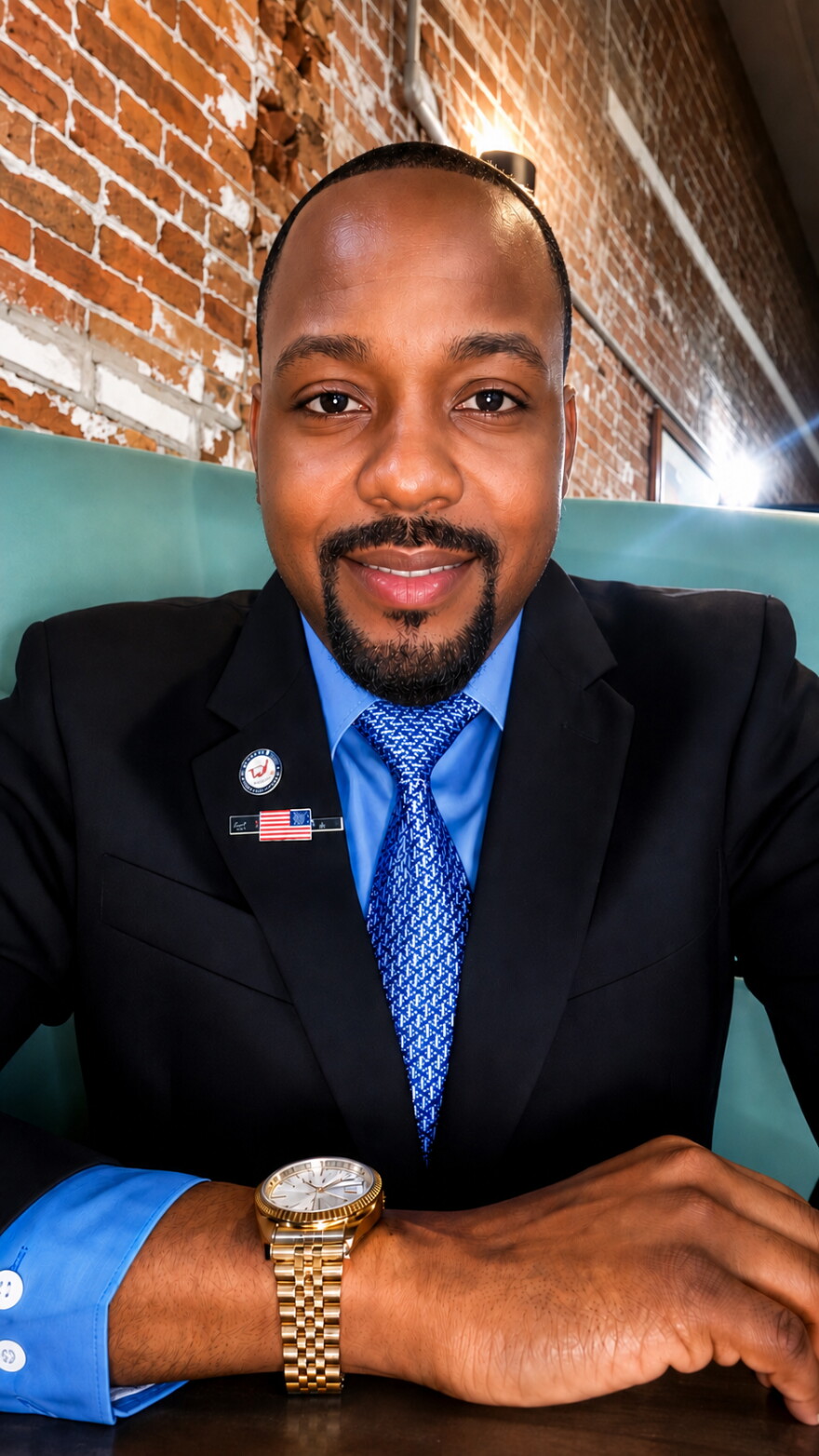 2nd District candidate Geral "Bishop" Staten ()