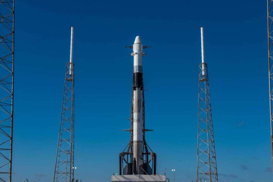 SpaceX's CRS-18 mission will send supplies and science to the International Space Station. Photo: SpaceX