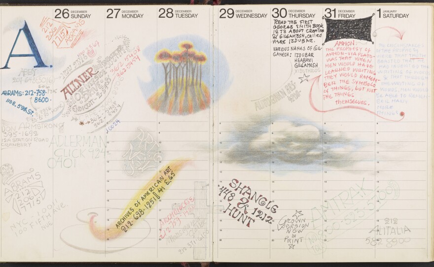 Bernarda Bryson Shahn's address book, 1972-2002