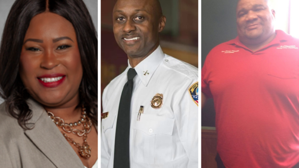 (From left to right) Natalie James, Joe Gray and the Rev. Benny Johnson are in a three-way race to represent Ward 7 on the Little Rock City Board of Directors.