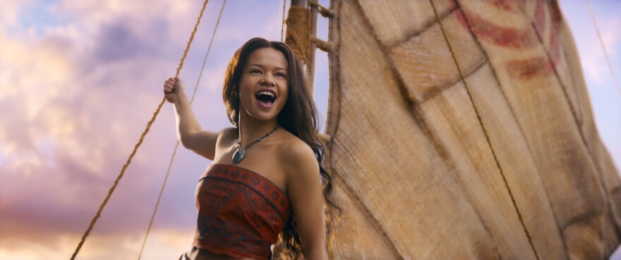 Catherine Lagaʻaia as Moana in Disney's live-action "Moana," scheduled to be released in July 2026.