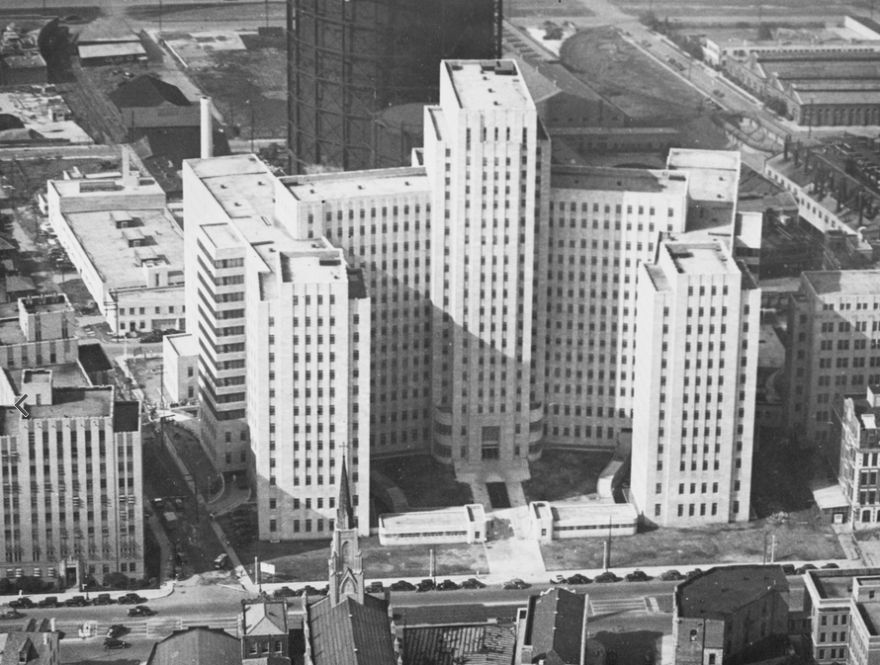Charity Hospital before Hurricane Katrina