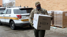 Carle Health received its first shipment of vaccine on Wednesday, Dec. 16, 2020.