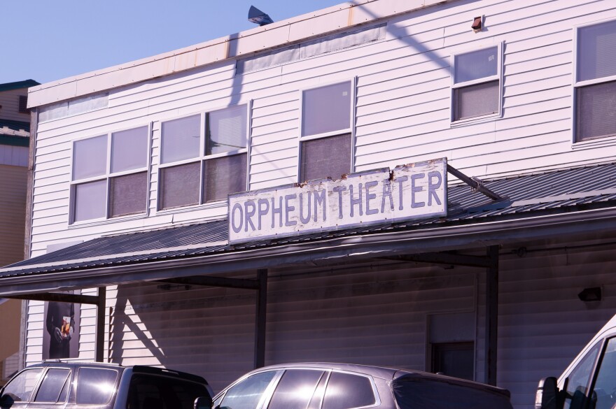 The Orpheum Theater in downtown Kodiak.