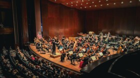 Music Director Eric Jacobsen conducts the Virginia Symphony Orchestra