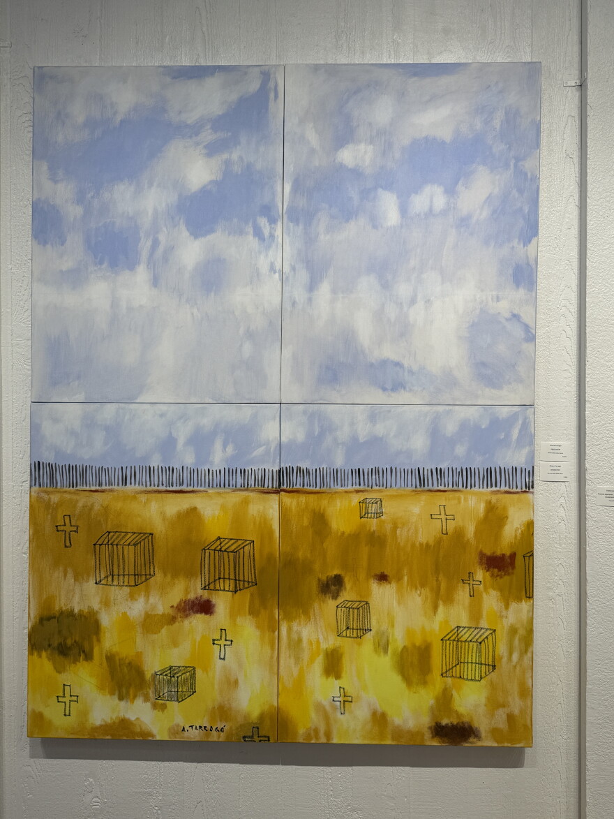 Álvaro Tarragó, “Desolation,” Mixed Media