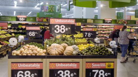Wal-Mart says its Heritage Agriculture program reaps both financial and environmental benefits.  The company is supporting smaller, local farms in an effort to cut back on carbon emissions and freight costs.