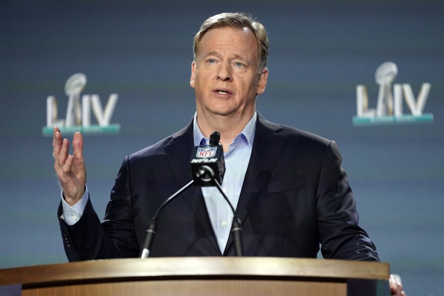 NFL Commissioner Roger Goodell