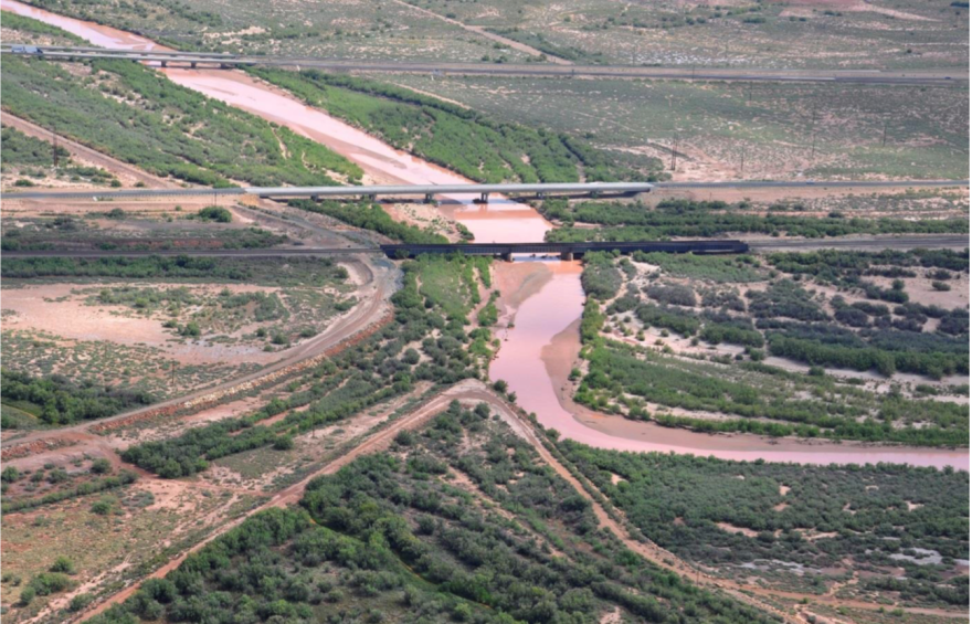 The project to rebuild the Winslow Levee has been ongoing for 20 years and would protect Winslow from persistent flooding on the Little Colorado River. In 2008, the Federal Emergency Management Agency decertified the system, which added 1,500 more structures to the floodplain that now includes almost every one of Winslow’s homes, businesses, schools and hospitals in a 100-year flood zone.