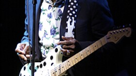 Musician Buddy Guy performs onstage at B.B. King's 80th birthday celebration in September 2005.