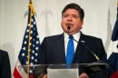 Illinois Gov. JB Pritzker speaks at a Texas Democratic Party press conference ahead of the Republican National Convention on Wednesday, Sept. 9, 2026, in Dallas.