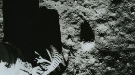 Photo from "Edge of Space: Apollo XI, Orbiter, and Viking I" exhibit. 