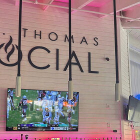 St. Thomas Social, the restaurant operated by Brett “Mac” McClafferty’s company Social Hospitality Group
