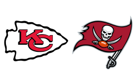 Chiefs, Buccaneers logos