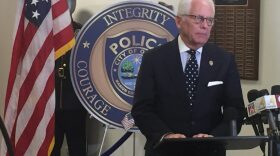 In Ocala's Police Headquarters, Mayor Kent Guinn discusses a new initiative to combat the local opioid epidemic. This program would offer amnesty and treatment to addicts.