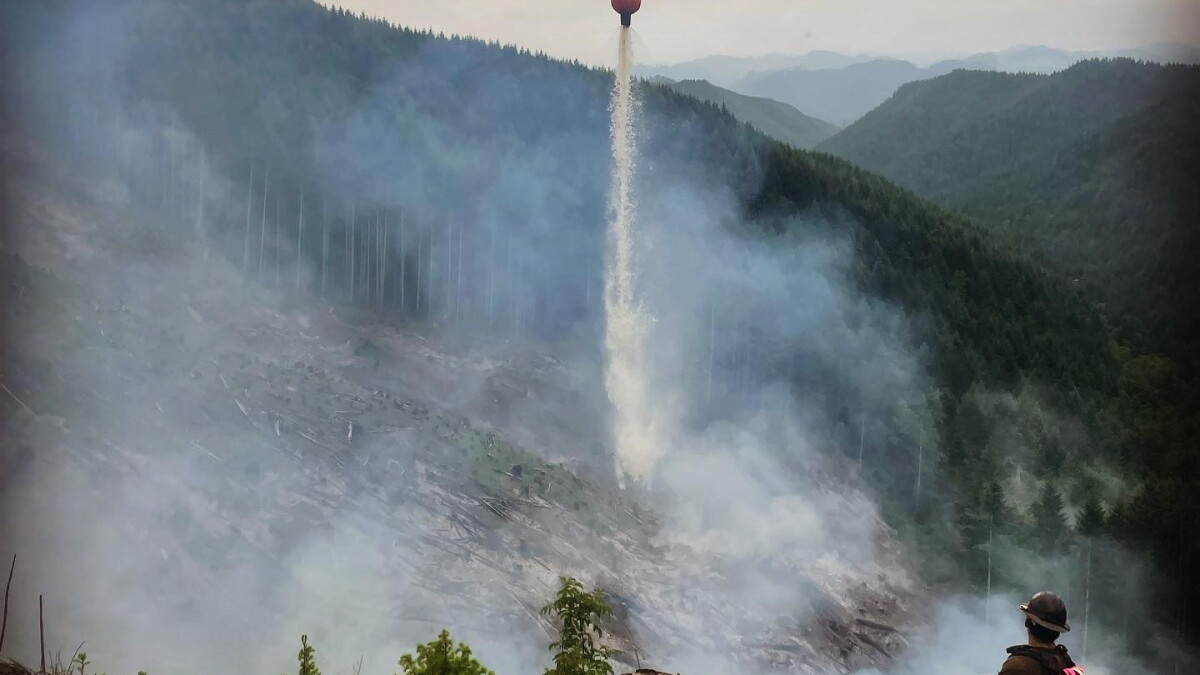Crews hope to start mop-up on 300 acre fire near Veneta - Vimarsana News