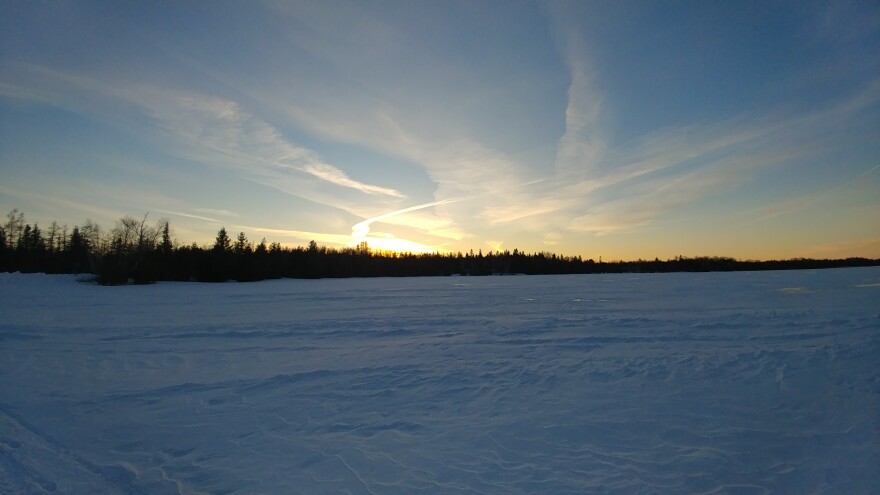 Drummond Island as seen from DeTour Village 