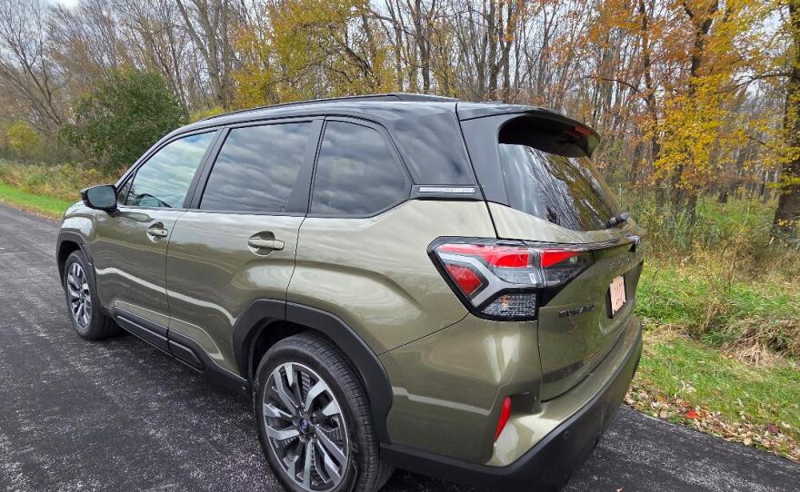 2025 Subaru Forester Touring Hybrid left rear
