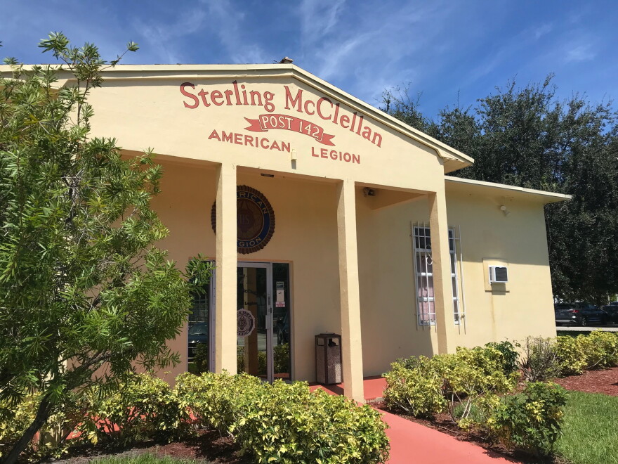 American Legion Post 142 in Pompano Beach, is where Toomey, Colon, and other vets who advocate for more Purple Heart Cities in Broward County, meet each week. They also help recently returning veterans with paperwork on Tuesdays here.