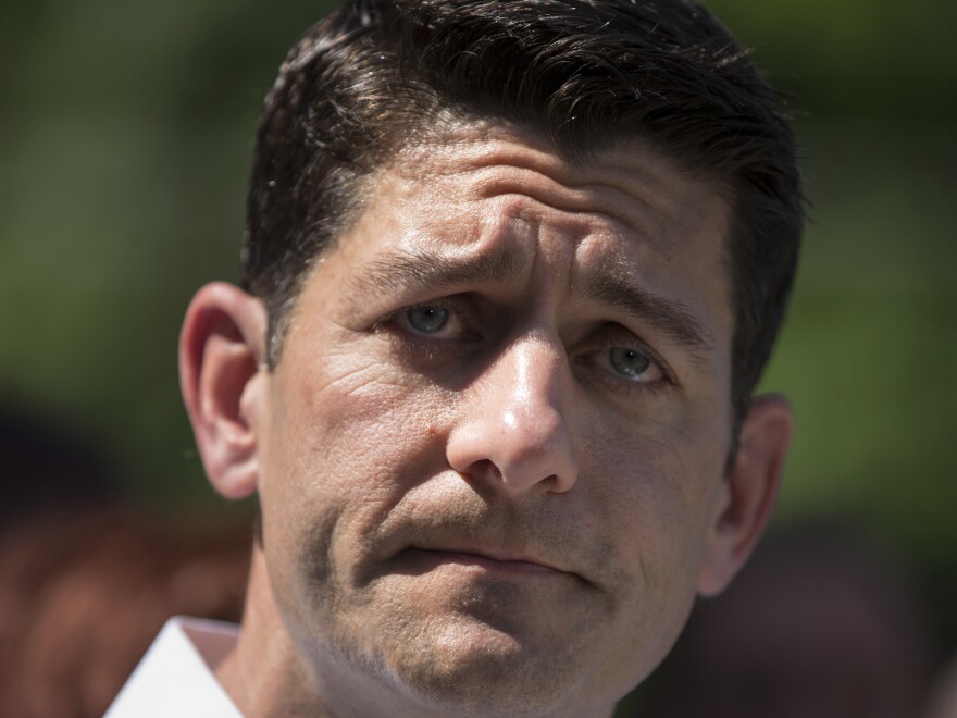 In answer to a reporter's question last month, House Speaker Paul Ryan said Donald Trump's comments about an American-born judge of Mexican heritage are the "textbook definition of a racist comment."