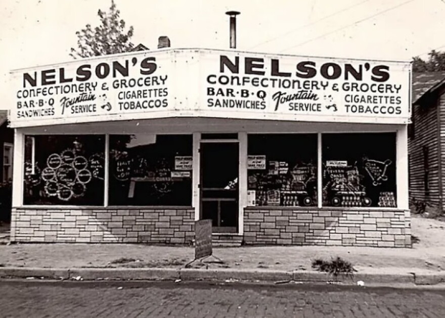 Nelson's Grocery store in Galesburg.