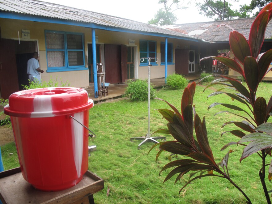 The maternity ward at the Eternal Love Winning Africa, or ELWA, hospital is nestled in a tropical forest a few hundred yards from the Atlantic Ocean.