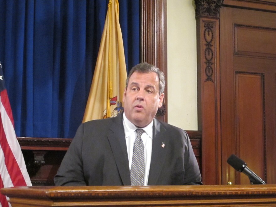 New Jersey Governor Chris Christie