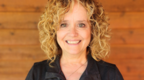 Lyn James, Bowman City Commission president and owner of Flowers and Cappuccino by Lasting Visions