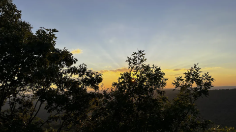 Sunset at White Rock Mountain